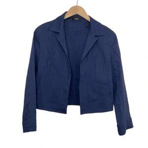 Theory Blue Tailored Blazer Jacket